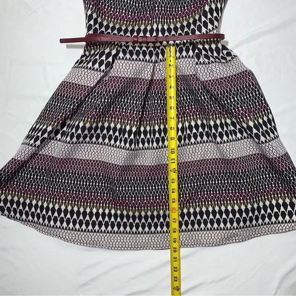 Mystic LA Women’s Sleeveless Midi Dress, Purple Textured Pattern, Size M - Picture 9 of 9